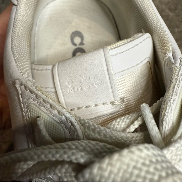 Coach Men's White Sneakers - Picture 11 of 14